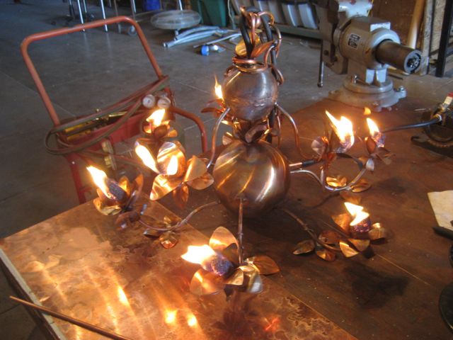 FireChandelierTable